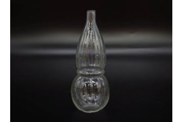 大正〜昭和初期　ニッキ水瓶　時代を重ねた味わいあるガラス瓶7点セット(ラムネ瓶、硝子、ビン、花器、花生、花入、フラワーベース、一輪挿し)(R-082972)