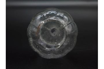 大正〜昭和初期　ニッキ水瓶　時代を重ねた味わいあるガラス瓶7点セット(ラムネ瓶、硝子、ビン、花器、花生、花入、フラワーベース、一輪挿し)(R-082972)