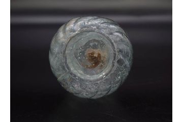大正〜昭和初期　ニッキ水瓶　時代を重ねた味わいあるガラス瓶7点セット(ラムネ瓶、硝子、ビン、花器、花生、花入、フラワーベース、一輪挿し)(R-082972)
