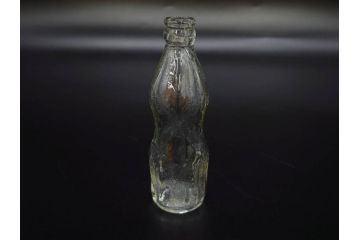 大正〜昭和初期　ニッキ水瓶　時代を重ねた味わいあるガラス瓶7点セット(ラムネ瓶、硝子、ビン、花器、花生、花入、フラワーベース、一輪挿し)(R-082972)