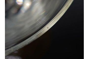 昭和初期〜中期　切子　様々なデザインが楽しめるグラス9点セット(カクテル、ワイン、リキュール、バラ、薔薇、花、葡萄、ぶどう、和ガラス、硝子、酒器、酒杯)(R-082973)