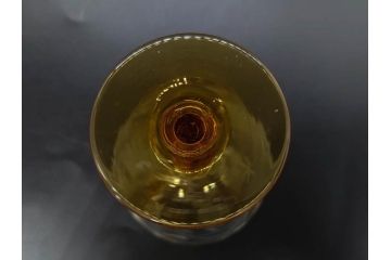 昭和初期〜中期　切子　様々なデザインが楽しめるグラス9点セット(カクテル、ワイン、リキュール、バラ、薔薇、花、葡萄、ぶどう、和ガラス、硝子、酒器、酒杯)(R-082973)