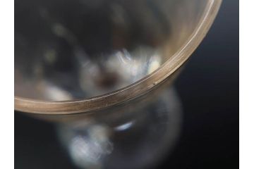 昭和初期〜中期　切子　様々なデザインが楽しめるグラス9点セット(カクテル、ワイン、リキュール、バラ、薔薇、花、葡萄、ぶどう、和ガラス、硝子、酒器、酒杯)(R-082973)