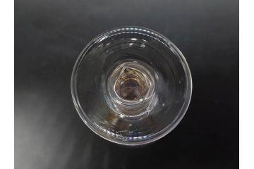 昭和初期〜中期　切子　様々なデザインが楽しめるグラス9点セット(カクテル、ワイン、リキュール、バラ、薔薇、花、葡萄、ぶどう、和ガラス、硝子、酒器、酒杯)(R-082973)