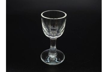 昭和初期〜中期　切子　様々なデザインが楽しめるグラス9点セット(カクテル、ワイン、リキュール、バラ、薔薇、花、葡萄、ぶどう、和ガラス、硝子、酒器、酒杯)(R-082973)