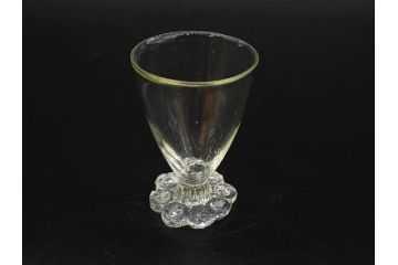 昭和初期〜中期　切子　様々なデザインが楽しめるグラス9点セット(カクテル、ワイン、リキュール、バラ、薔薇、花、葡萄、ぶどう、和ガラス、硝子、酒器、酒杯)(R-082973)