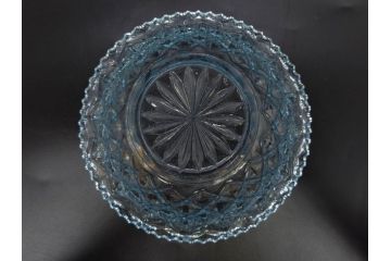 昭和初期〜中期　お部屋を華やかに彩るガラスボウル4点セット(深皿、深鉢、ガラス鉢、硝子、和ガラス)(R-082975)