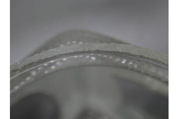戦前　当時物　レトロな雰囲気を醸し出すキャンディーポット(菓子瓶、あめや瓶、飴屋、砂糖壺、ガラス瓶、ガラスビン、蓋(フタ)付き、菓子瓶、ボンボン入れ、小物入れ、硝子)(R-082983)