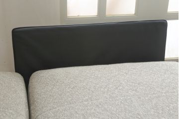 中古　超美品!!　展示品　arflex(アルフレックス)　BRERA(ブレラ)　Sergio Brioschiデザイン　クッション付き!!　モダンで洗練されたデザインが光るコーナーソファ(185L・180PL、カウチソファ、ペニンシュラ、L字型、3人掛け、4人掛け、トリプルソファ、レザー、牛革、XDA)(定価約312万円)(R-082993)