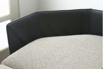 中古　超美品!!　展示品　arflex(アルフレックス)　BRERA(ブレラ)　Sergio Brioschiデザイン　クッション付き!!　モダンで洗練されたデザインが光るコーナーソファ(185L・180PL、カウチソファ、ペニンシュラ、L字型、3人掛け、4人掛け、トリプルソファ、レザー、牛革、XDA)(定価約312万円)(R-082993)