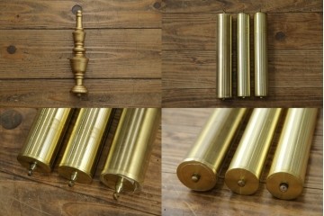 中古　高級品!!　オリエンタルデザイン　ドイツ製ムーブメント　黒塗りに金蒔絵風の絵柄が美しいホールクロック　(R-082994)