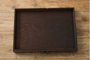 アジアンビンテージ　存在感のある装飾金具のアンティーク調バンダチ(バンダジ、半閉櫃、李朝家具、李朝タンス、収納箪笥、ヴィンテージ)(R-082999)