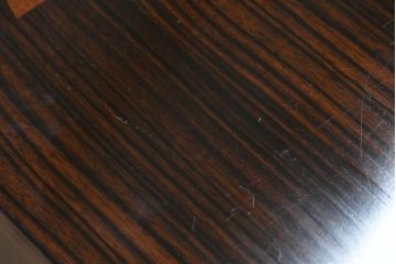 中古　美品　大阪唐木指物　吉田唐木工芸社　寄木細工　象嵌入りの華やかなオリエンタルチェスト(収納箪笥、和タンス、サイドチェスト、ローチェスト、引き出し)(R-083000)
