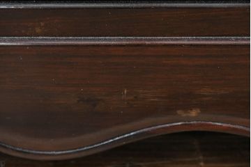 中古　美品　大阪唐木指物　吉田唐木工芸社　寄木細工　象嵌入りの華やかなオリエンタルチェスト(収納箪笥、和タンス、サイドチェスト、ローチェスト、引き出し)(R-083000)