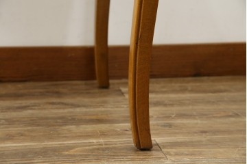 中古　美品　DREXEL HERITAGE(ドレクセルヘリテイジ)　フレンチスタイル　上品でエレガントなバール杢天板のデスク(机、コンソールテーブル)(R-083001)