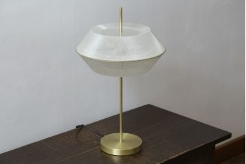 中古　超美品!!　YAMAGIWA(ヤマギワ)　TWILIGHT(トワイライト)　モダンで洗練されたデザインのテーブルランプ(テーブルスタンド、テーブル照明、テーブルライト、デスクライト、デスクスタンド、卓上照明)(R-083002)