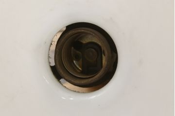 和製アンティーク　竹文様　カットガラス　レトロな切子が奥ゆかしい雰囲気を醸し出す天井照明(吊り下げ照明、シェード、ペンダントライト、電笠)(R-083007)