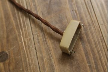 和製アンティーク　竹文様　カットガラス　レトロな切子が奥ゆかしい雰囲気を醸し出す天井照明(吊り下げ照明、シェード、ペンダントライト、電笠)(R-083007)