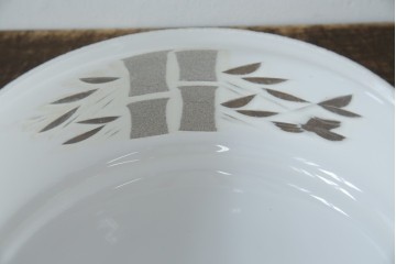 和製アンティーク　竹文様　カットガラス　レトロな切子が奥ゆかしい雰囲気を醸し出す天井照明　(R-083007)