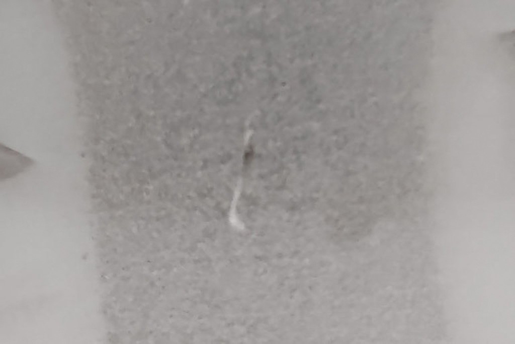 和製アンティーク　竹文様　カットガラス　レトロな切子が奥ゆかしい雰囲気を醸し出す天井照明　(R-083007)