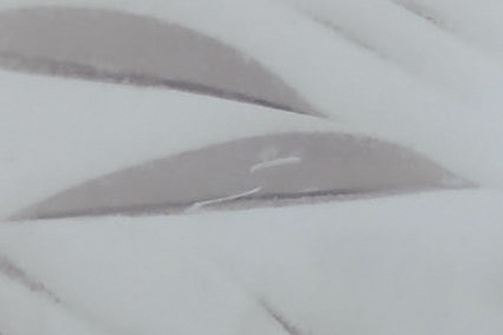 和製アンティーク　竹文様　カットガラス　レトロな切子が奥ゆかしい雰囲気を醸し出す天井照明　(R-083007)