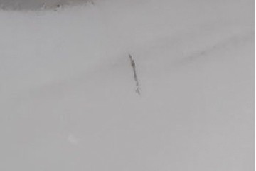 和製アンティーク　竹文様　カットガラス　レトロな切子が奥ゆかしい雰囲気を醸し出す天井照明　(R-083007)