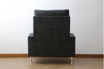 中古　超美品　高級品　TAKUMI(匠)ソファ　RIAN(利庵)シリーズ　PF　ハイバックソファ　ゆったりとした寛ぎの時間を演出する一人掛けソファ(1P、1人掛け、イス、椅子)(定価約50万円)(R-083012)