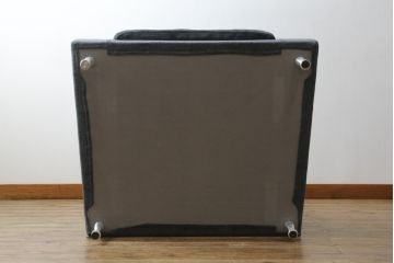 中古　超美品　高級品　TAKUMI(匠)ソファ　RIAN(利庵)シリーズ　PF　ハイバックソファ　ゆったりとした寛ぎの時間を演出する一人掛けソファ(1P、1人掛け、イス、椅子)(定価約50万円)(R-083012)