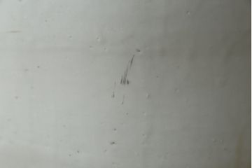 和製アンティーク　超特大!!　花器に最適!!　明治期　伊万里　白磁　古い造り酒屋の味わい深い大酒甕(酒壺、酒器、かめ、つぼ、壷)(R-083014)