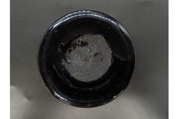 戦前　当時物　棗型(なつめ形)　乳白ぼかし　鱗文　赤縁　エナメル脚　可愛らしい雰囲気を醸し出す氷コップ2客セット(ベル型?、グラス、和ガラス、硝子)(R-083025)