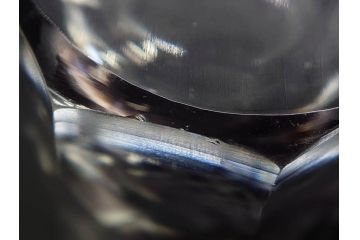 戦前　当時物　切子　色被せ　紫　繊細なカットが美しく上品な雰囲気のグラス4客セット(コップ、タンブラー、和ガラス、硝子)(R-083029)
