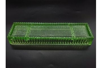 昭和初期〜昭和中期　ガラスペン　ペン皿　ペン先　インク壺　筆巻　インクペンなどまとめてセット(硝子ペン、トレー、トレイ、文房具、アオイガラスペン、葵文具製作所、替先、タマペン、日本字ペン、タチカワ、ゼブラ、インク壷、インク入れ、インキ、小物入れ)(R-083039)