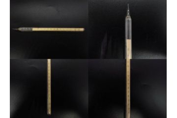 昭和初期〜昭和中期　ガラスペン　ペン皿　ペン先　インク壺　筆巻　インクペンなどまとめてセット(硝子ペン、トレー、トレイ、文房具、アオイガラスペン、葵文具製作所、替先、タマペン、日本字ペン、タチカワ、ゼブラ、インク壷、インク入れ、インキ、小物入れ)(R-083039)
