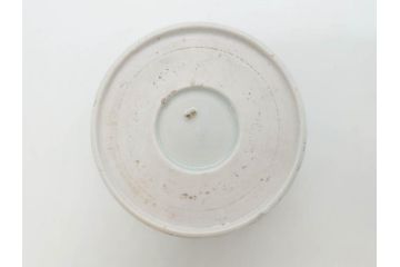 江戸期　古伊万里　染付　花唐草文　爽やかな藍色が素敵なそば猪口5客セット(蕎麦猪口、湯呑み、湯のみ、和食器)(R-083043)