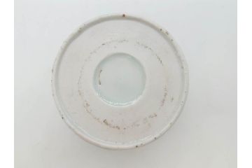 江戸期　古伊万里　染付　花唐草文　爽やかな藍色が素敵なそば猪口5客セット(蕎麦猪口、湯呑み、湯のみ、和食器)(R-083043)