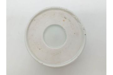 江戸期　古伊万里　染付　花唐草文　爽やかな藍色が素敵なそば猪口5客セット(蕎麦猪口、湯呑み、湯のみ、和食器)(R-083043)