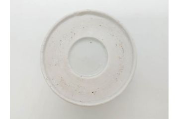 江戸期　古伊万里　染付　花唐草文　爽やかな藍色が素敵なそば猪口5客セット(蕎麦猪口、湯呑み、湯のみ、和食器)(R-083043)