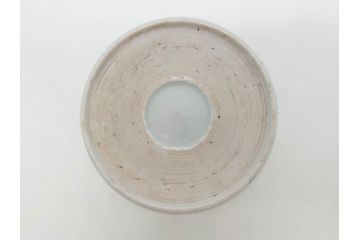 江戸期　古伊万里　染付　丁寧に描かれた山水図が目を引くそば猪口5客セット(蕎麦猪口、湯呑み、湯のみ、和食器)(R-083044)