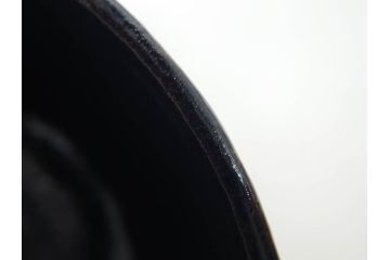 大樋焼　大樋平六(開発文七?)　3.7寸　上品な和の雰囲気を醸し出す茶碗(抹茶碗、茶道具、茶器、三寸七分、和食器、共箱付き)(R-083045)