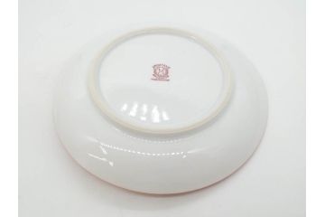 戦前　オールドノリタケ　NORITAKE　ラスター彩　ハンドル付　レモン　アールデコ　それぞれ華やかなデザインが素敵なプレート2枚&シュガーポットセット(サンドウィッチ、サンドイッチ、キャンディーディッシュ、アクセサリートレー、トレイ、小皿、中皿、洋食器)(R-083046)