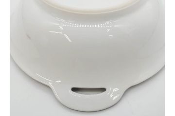 オールドノリタケ　NORITAKE　ラスター彩　金彩　ハンドル付　食卓を彩る華やかなボウル3点セット(風景、花、蝶、ハンドペイント、プレート、深皿、洋食器)(R-083047)