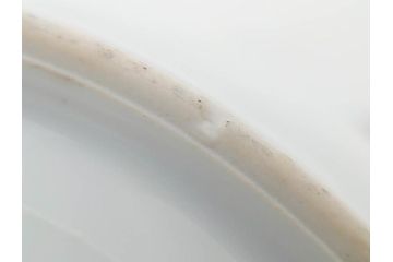 オールドノリタケ　NORITAKE　ラスター彩　金彩　ハンドル付　食卓を彩る華やかなボウル3点セット(風景、花、蝶、ハンドペイント、プレート、深皿、洋食器)(R-083047)
