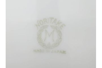 オールドノリタケ　NORITAKE　ラスター彩　金彩　ハンドル付　食卓を彩る華やかなボウル3点セット(風景、花、蝶、ハンドペイント、プレート、深皿、洋食器)(R-083047)