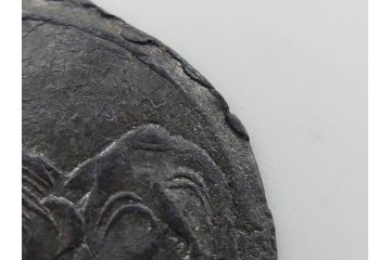 金太郎　軍人　不動明王?　時代を重ねた味わい深い鉛面子5点セット(鉛めんこ、メンコ、仏、玩具、おもちゃ)(R-083050)