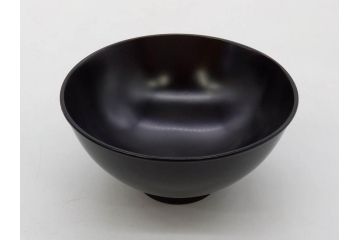 明治〜大正期　輪島塗　木製　気品ある金蒔絵が美しいお椀9客セット(漆器、漆芸、蓋付き、汁椀、吸物椀、和食器)(R-083052)