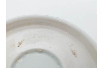 幕末〜明治期　古伊万里　染付　線描　約15cm　4.9寸　爽やかな印象を与えるなます皿5枚セット(中皿、和皿、和食器、四寸九分)(R-083063)