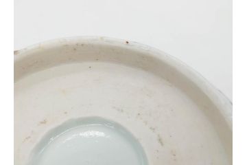 幕末〜明治期　古伊万里　染付　線描　約15cm　4.9寸　爽やかな印象を与えるなます皿6枚セット(中皿、和皿、和食器、四寸九分)(R-083064)