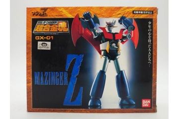 美品　BANDAI　バンダイ　超合金魂　マジンガーZ　GX-01　おもちゃ(MAZINGER Z、ロボット、フィギュア、オモチャ、玩具、箱付き)(R-083065)