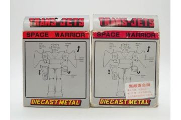台湾製　超合金　TRANS-JETS　SPACE WARRIOR　グレートマジンガー　惑星ロボ ダンガードA　おもちゃ2点セット(ロボット、フィギュア、オモチャ、玩具、箱付き)(R-083066)