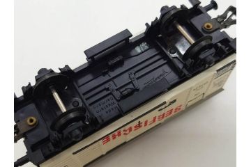 ドイツ　FLEISCHMANN　フライシュマン　HOゲージ　機関車　貨車　鉄道模型　線路などセット(SHELL、SEEFISCHE、レール、おもちゃ、オモチャ、玩具、箱付き)(R-083067)